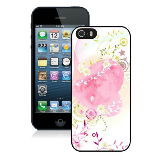 Valentine Flower iPhone 5 5S Cases CGM